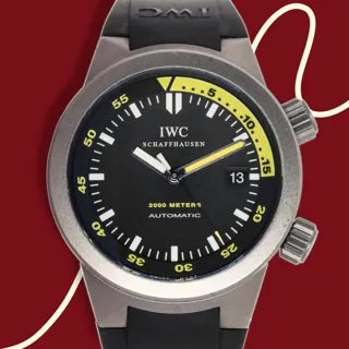 IWC Aquatimer 353804 42mm Titanium