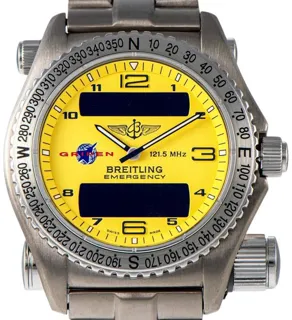 Breitling Emergency E56121.1 43mm Titanium Yellow