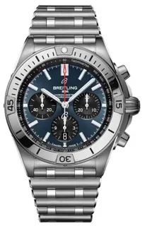 Breitling Chronomat AB0134101C1A1 42mm Stainless steel Blue