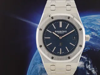 Audemars Piguet Royal Oak 15202ST.OO.1240ST.01 39mm Stainless steel Blue