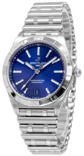 Breitling Chronomat A10380101C1A1 36mm Stainless steel Blue