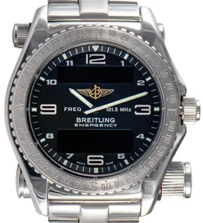 Breitling Emergency J56121.1 43mm White gold Black