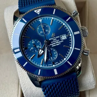 Breitling superoc A1331216/C963 46mm Steel Blue