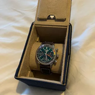 Breitling Top Time AB01762A1L1X1 41mm Stainless steel Green