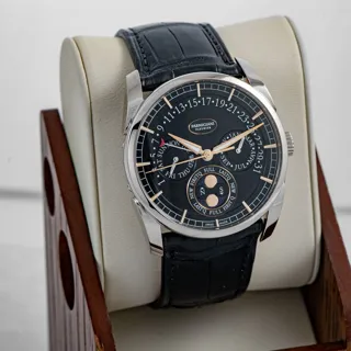 Parmigiani Fleurier Tonda 40mm White gold Black