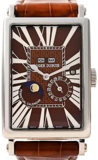 Roger Dubuis Much More Roger Dubuis 34mm Stainless steel Brown