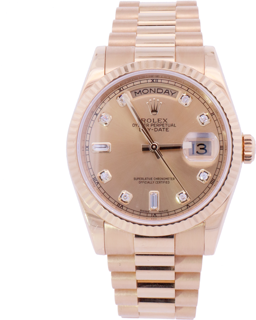 Rolex Day-Date 36 118238 36mm Yellow gold Champagne