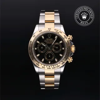 Rolex Daytona 116503 40mm Yellow gold and Stainless steel Black