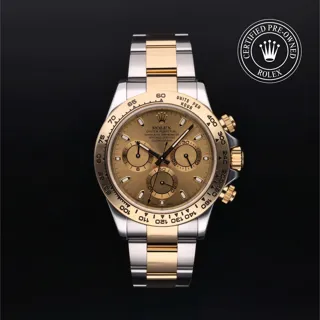 Rolex Daytona 116503 40mm Yellow gold and Stainless steel Champagne