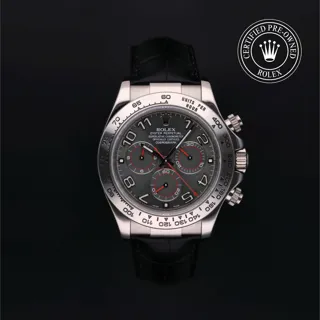 Rolex Daytona 116519 40mm White gold Black