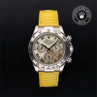 Rolex Daytona 116519 40mm White gold White