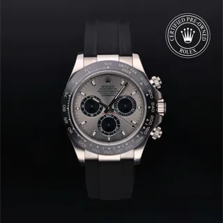 Rolex Daytona 116519LN 40mm White gold Silver