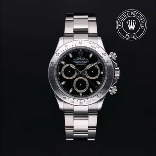 Rolex Daytona 116520 40mm Stainless steel Black