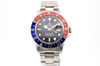 Rolex GMT-Master 16750 40mm Stainless steel Black