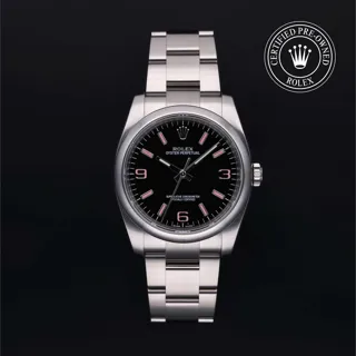 Rolex Oyster Perpetual 36 116000 36mm Stainless steel Black