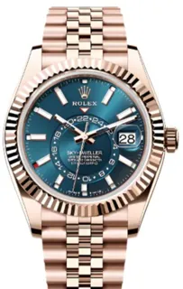 Rolex Sky-Dweller 336935 42mm Rose gold Blue