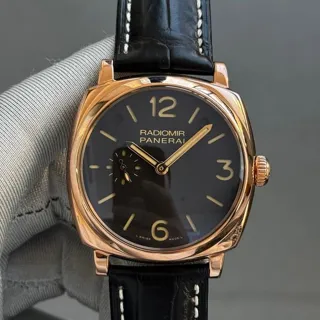 Panerai Radiomir 1940 PAM 00513 42mm Red gold Brown