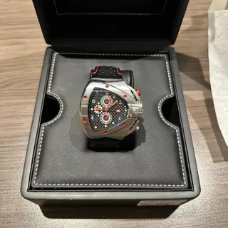 Tonino Lamborghini Spyder T20SHA095 46mm Steel Black