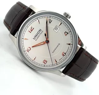 Union Glashütte Noramis Date D016.407.16.037.01 40mm Steel Silver (solid)