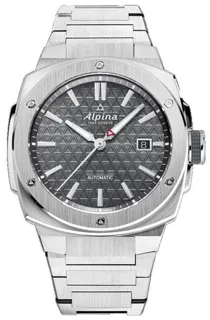 Alpina Alpiner AL-525G4AE6B 41mm Stainless steel Gray