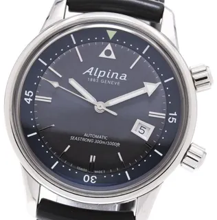 Alpina Seastrong AL-525G4H6 42mm Stainless steel Blue