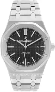 Audemars Piguet Royal Oak 15400ST.OO.1220ST.01 Stainless steel Black