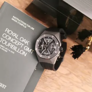 Audemars Piguet Royal Oak Concept Tourbillon 26560IO.OO.D002CA.01 44mm Ceramic and Titanium Skeletonized