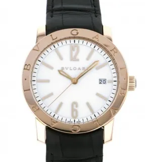 Bulgari Bulgari BBP39WGLD 39mm Rose gold White