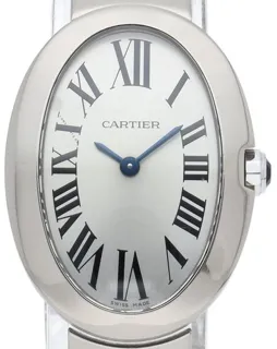 Cartier Baignoire W8000006 31mm White gold Silver