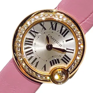 Cartier Ballon Blanc WJBL0006 25mm Rose gold Silver