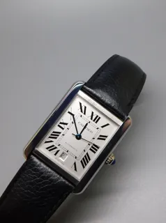 Cartier Tank Solo WSTA0029 Stainless steel Silver