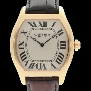 Cartier Tortue W1546051 Rose gold Silver