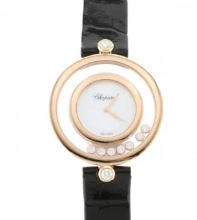 Chopard Happy Diamonds 209426-5001 32mm Red gold Mother of pearl