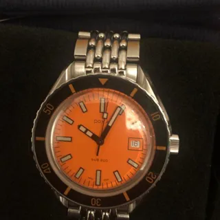 Doxa Sub 799.10.351.10 42mm Stainless steel Orange