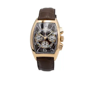 Franck Muller Cintree Curvex 8880 CC AT 18k rose gold Brown