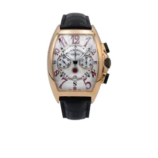 Franck Muller Mariner 9080 CC AT 18k rose gold Silver