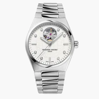 Frédérique Constant Ladies Automatic Heart Beat FC-310SD2NH6B 34mm Stainless steel White