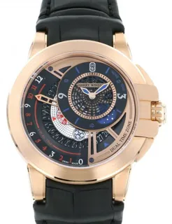 Harry Winston Ocean OCEATZ44RR011 44mm Red gold Skeletonized