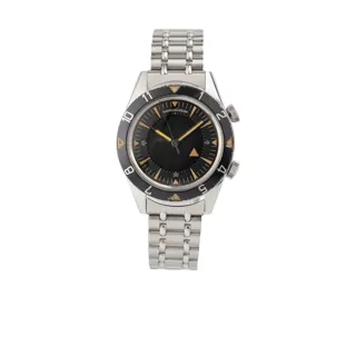 Jaeger-LeCoultre Memovox E857 Stainless steel Black