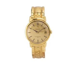 Omega Constellation “De Luxe” 14398 SC 18k yellow gold Golden