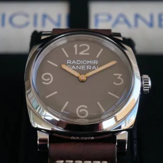 Panerai Radiomir 1940 PAM 00662 47mm Stainless steel Brown