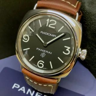 Panerai Radiomir PAM 00753 45mm Stainless steel Black