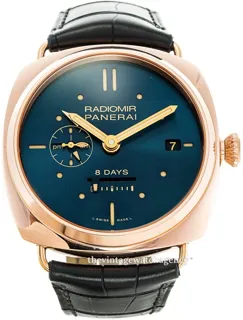 Panerai Special Editions PAM 00538 45mm Rose gold Blue