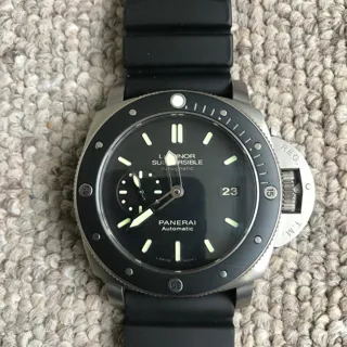 Panerai Submersible PAM 00389 47mm Ceramic and Titanium Black