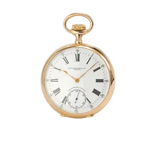 Patek Philippe Chronometro Gondolo 18k rose gold White