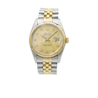 Rolex Datejust 36 16013 Stainless steel and 14k yellow gold Golden