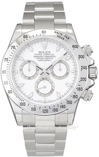 Rolex Daytona 116520/3 Stainless steel White