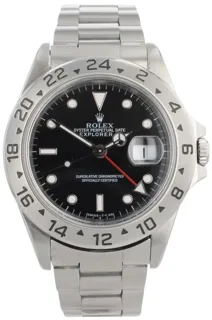 Rolex Explorer II 16570 Stainless steel Black