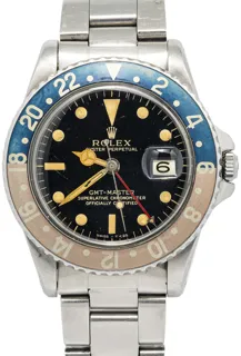 Rolex GMT-Master 1675 40mm Stainless steel Black