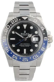 Rolex GMT-Master II 116710BLNR Stainless steel Black